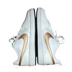 New Nike White and Gold Sneakers